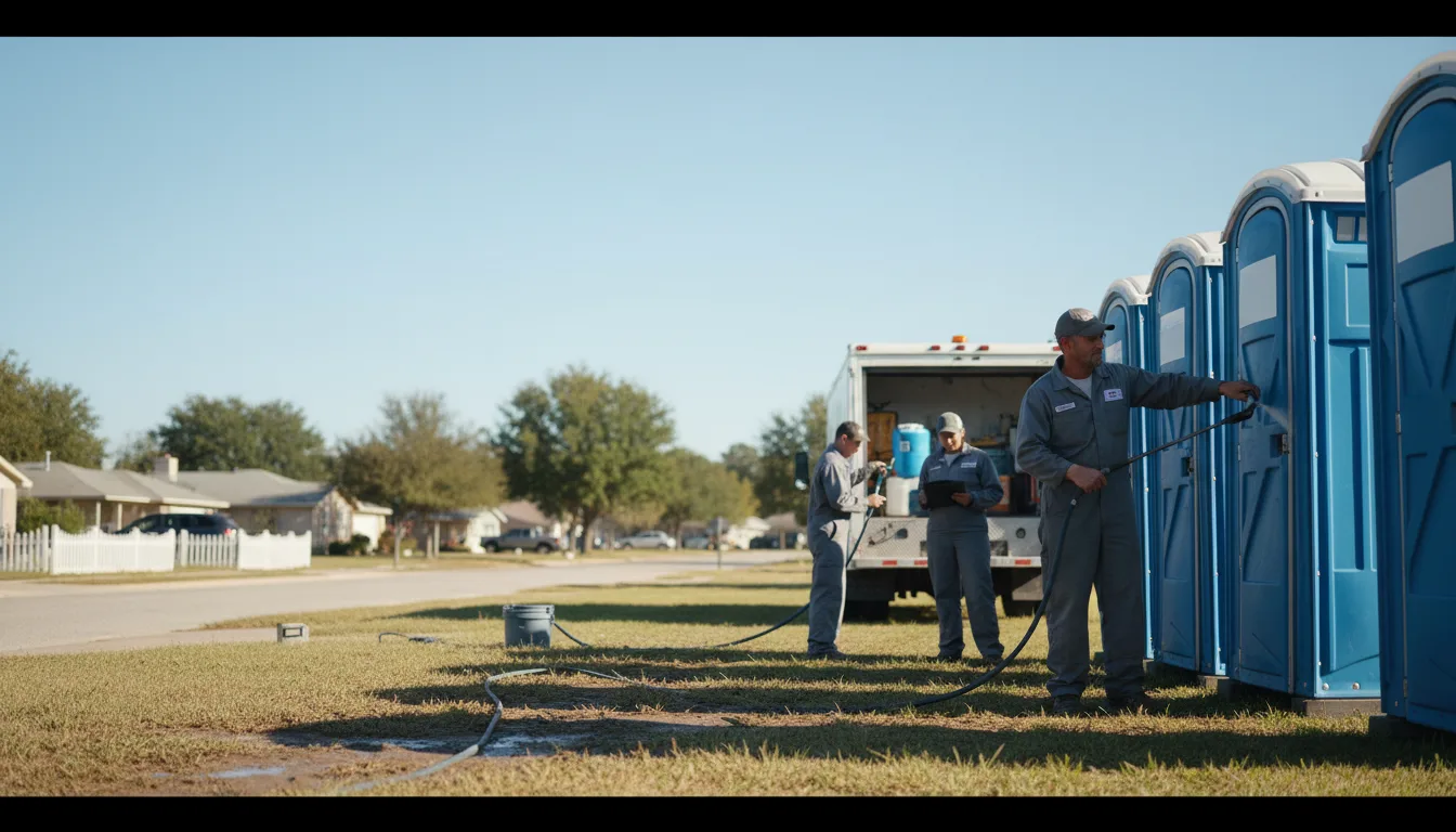 Long-Term Portable Toilet Rental in Scotland, TX near me